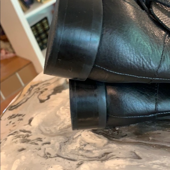 Gorgeous Black Nine West Leather Takedown boots. - Picture 4 of 6